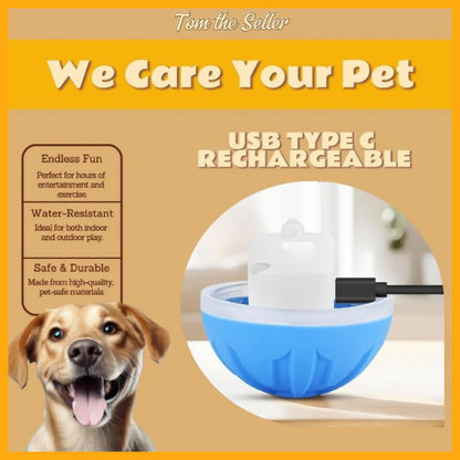 Interactive Rechargeable Cat & Dog Toy Ball®