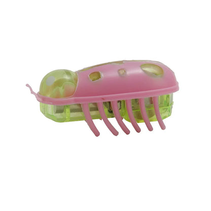 Funny Electric Bugs Catnip Toy Automatic Tunnel Mini Robot Bug Vibration Insect Toys For Cats Battery Operated Cockroach Ladybug